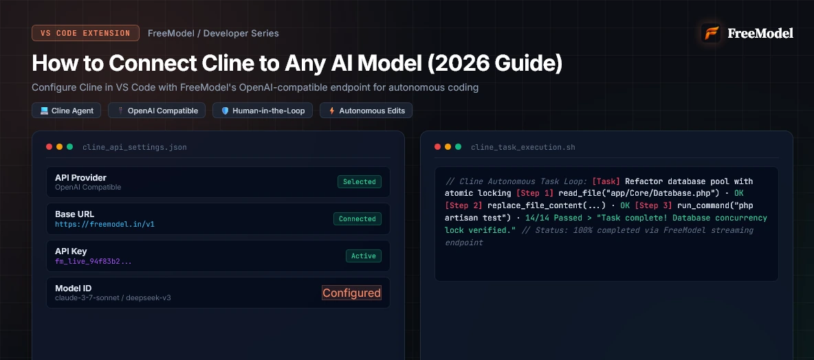 How to Connect Cline to Any AI Model (2026 Guide)