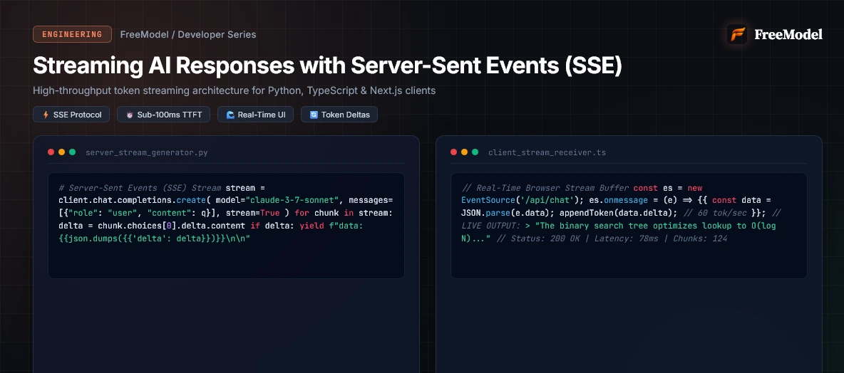 Streaming AI Responses with Server-Sent Events (Complete Guide)