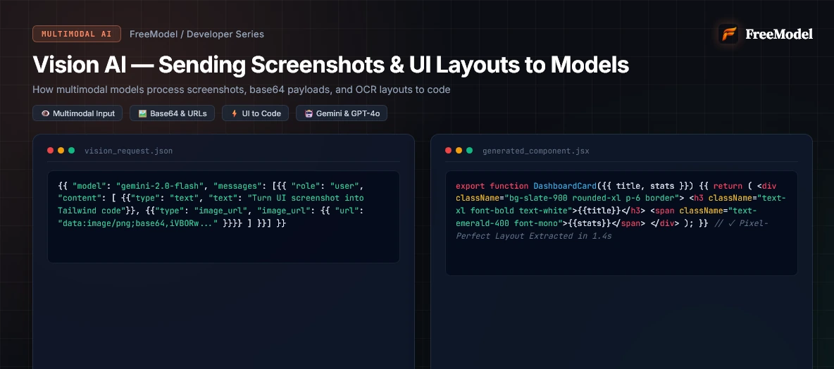 Vision AI — Sending Screenshots and Images to a Model